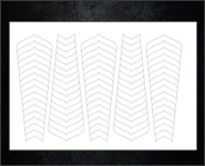 Smile Line Schablonen 3 