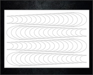 Smile Line Schablonen 5 