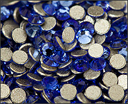 Swarovski® Strass Steinchen Sapphire 50 Stück