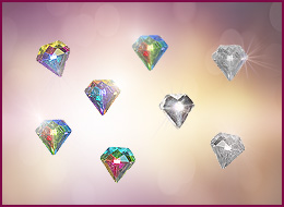 Rhinestone Diamant multicolor | 5 mm