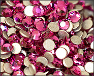 Swarovski® Strass Steinchen Fuchsia 50 Stück