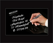 Vistenkarten Motiv Füller 