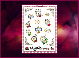 Nail Wraps Steampunk 