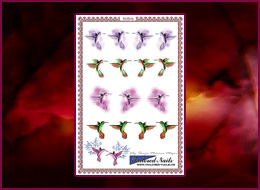 Nail Wraps Kolibris 