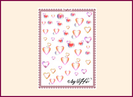 Nail Wraps Soapheart 