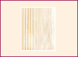 Nail Art Stripes Gold 