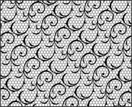 Nail Wraps Lace 10 