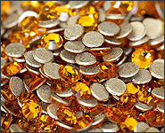 Swarovski® Strass Topaz 50 Stück