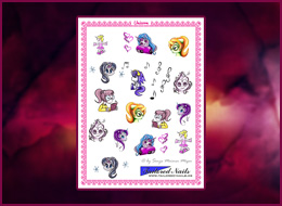 Nail Wraps Unicorn 