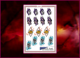 Nail Wraps Scary 2 