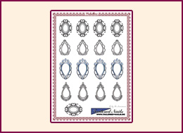 Nail Wraps Medaillon 3 